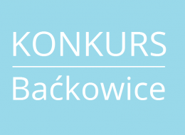 Konkurs architektoniczny na opracowanie szczegółowej koncepcji architektonicznej Zagospodarowania terenu wokół Urzędu Gminy w centrum miejscowości Baćkowice w ramach projektu pn. Rewitalizacja miejscowości Baćkowice – etap II. 